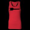 2x1 Rib Racerback Longer Length Tank Top ( Premium Product ) Thumbnail