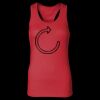 2x1 Rib Racerback Longer Length Tank Top ( Premium Product ) Thumbnail
