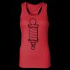 2x1 Rib Racerback Longer Length Tank Top ( Premium Product ) Thumbnail