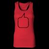 2x1 Rib Racerback Longer Length Tank Top ( Premium Product ) Thumbnail