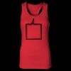 2x1 Rib Racerback Longer Length Tank Top ( Premium Product ) Thumbnail