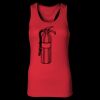 2x1 Rib Racerback Longer Length Tank Top ( Premium Product ) Thumbnail