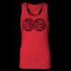 2x1 Rib Racerback Longer Length Tank Top ( Premium Product ) Thumbnail