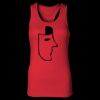 2x1 Rib Racerback Longer Length Tank Top ( Premium Product ) Thumbnail