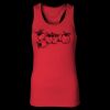 2x1 Rib Racerback Longer Length Tank Top ( Premium Product ) Thumbnail