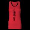 2x1 Rib Racerback Longer Length Tank Top ( Premium Product ) Thumbnail