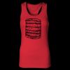 2x1 Rib Racerback Longer Length Tank Top ( Premium Product ) Thumbnail