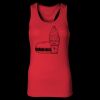 2x1 Rib Racerback Longer Length Tank Top ( Premium Product ) Thumbnail