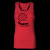 2x1 Rib Racerback Longer Length Tank Top ( Premium Product ) Thumbnail