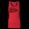 2x1 Rib Racerback Longer Length Tank Top ( Premium Product ) Thumbnail