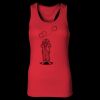 2x1 Rib Racerback Longer Length Tank Top ( Premium Product ) Thumbnail