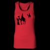 2x1 Rib Racerback Longer Length Tank Top ( Premium Product ) Thumbnail