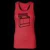 2x1 Rib Racerback Longer Length Tank Top ( Premium Product ) Thumbnail