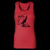 2x1 Rib Racerback Longer Length Tank Top ( Premium Product ) Thumbnail