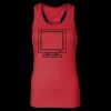 2x1 Rib Racerback Longer Length Tank Top ( Premium Product ) Thumbnail