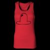 2x1 Rib Racerback Longer Length Tank Top ( Premium Product ) Thumbnail