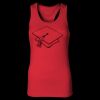 2x1 Rib Racerback Longer Length Tank Top ( Premium Product ) Thumbnail