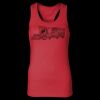 2x1 Rib Racerback Longer Length Tank Top ( Premium Product ) Thumbnail