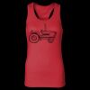 2x1 Rib Racerback Longer Length Tank Top ( Premium Product ) Thumbnail