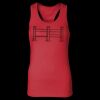 2x1 Rib Racerback Longer Length Tank Top ( Premium Product ) Thumbnail