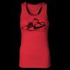 2x1 Rib Racerback Longer Length Tank Top ( Premium Product ) Thumbnail