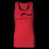 2x1 Rib Racerback Longer Length Tank Top ( Premium Product ) Thumbnail