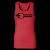 2x1 Rib Racerback Longer Length Tank Top ( Premium Product ) Thumbnail