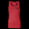 2x1 Rib Racerback Longer Length Tank Top ( Premium Product ) Thumbnail