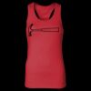 2x1 Rib Racerback Longer Length Tank Top ( Premium Product ) Thumbnail