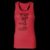 2x1 Rib Racerback Longer Length Tank Top ( Premium Product ) Thumbnail