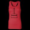2x1 Rib Racerback Longer Length Tank Top ( Premium Product ) Thumbnail