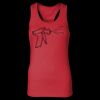 2x1 Rib Racerback Longer Length Tank Top ( Premium Product ) Thumbnail
