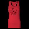 2x1 Rib Racerback Longer Length Tank Top ( Premium Product ) Thumbnail