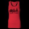 2x1 Rib Racerback Longer Length Tank Top ( Premium Product ) Thumbnail