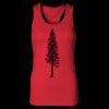 2x1 Rib Racerback Longer Length Tank Top ( Premium Product ) Thumbnail