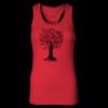 2x1 Rib Racerback Longer Length Tank Top ( Premium Product ) Thumbnail