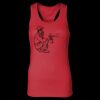 2x1 Rib Racerback Longer Length Tank Top ( Premium Product ) Thumbnail