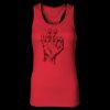 2x1 Rib Racerback Longer Length Tank Top ( Premium Product ) Thumbnail