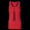 2x1 Rib Racerback Longer Length Tank Top ( Premium Product ) Thumbnail