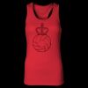 2x1 Rib Racerback Longer Length Tank Top ( Premium Product ) Thumbnail