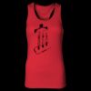 2x1 Rib Racerback Longer Length Tank Top ( Premium Product ) Thumbnail