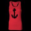 2x1 Rib Racerback Longer Length Tank Top ( Premium Product ) Thumbnail