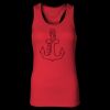 2x1 Rib Racerback Longer Length Tank Top ( Premium Product ) Thumbnail