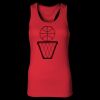 2x1 Rib Racerback Longer Length Tank Top ( Premium Product ) Thumbnail