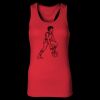 2x1 Rib Racerback Longer Length Tank Top ( Premium Product ) Thumbnail