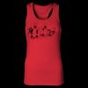 2x1 Rib Racerback Longer Length Tank Top ( Premium Product ) Thumbnail