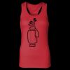 2x1 Rib Racerback Longer Length Tank Top ( Premium Product ) Thumbnail