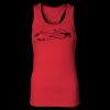 2x1 Rib Racerback Longer Length Tank Top ( Premium Product ) Thumbnail