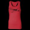 2x1 Rib Racerback Longer Length Tank Top ( Premium Product ) Thumbnail