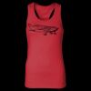 2x1 Rib Racerback Longer Length Tank Top ( Premium Product ) Thumbnail